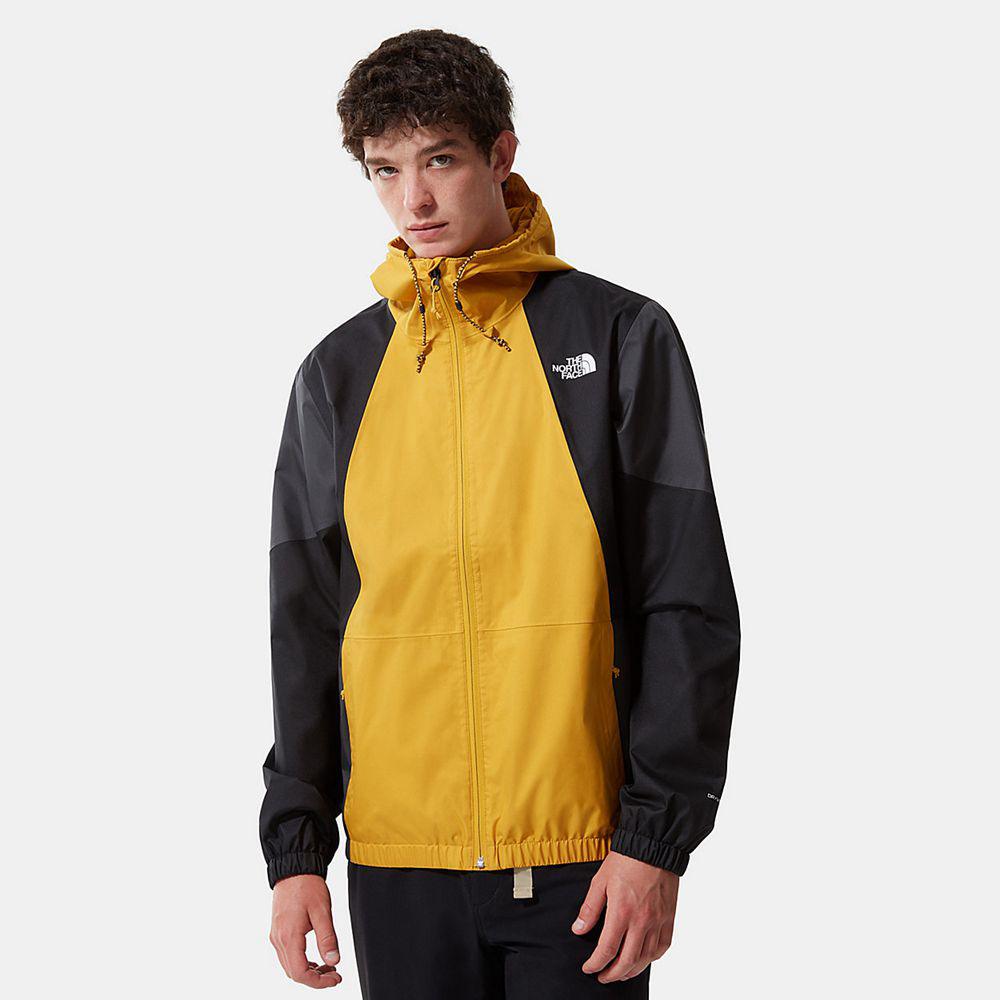 The North Face Waterproof Farside Ανδρικα Αδιάβροχο Μπουφάν - Κίτρινα (BDUI54872)